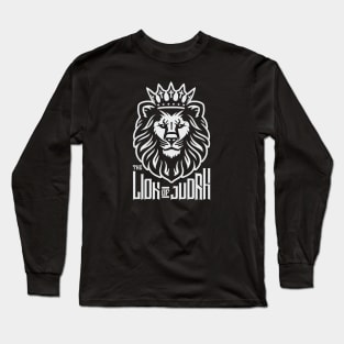 The Lion of Judah - Jesus Christ - Christian T Shirt - Lion Long Sleeve T-Shirt